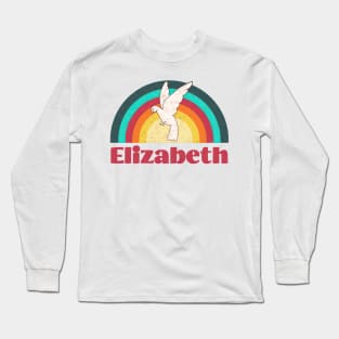 Elizabeth - Vintage Faded Style Long Sleeve T-Shirt